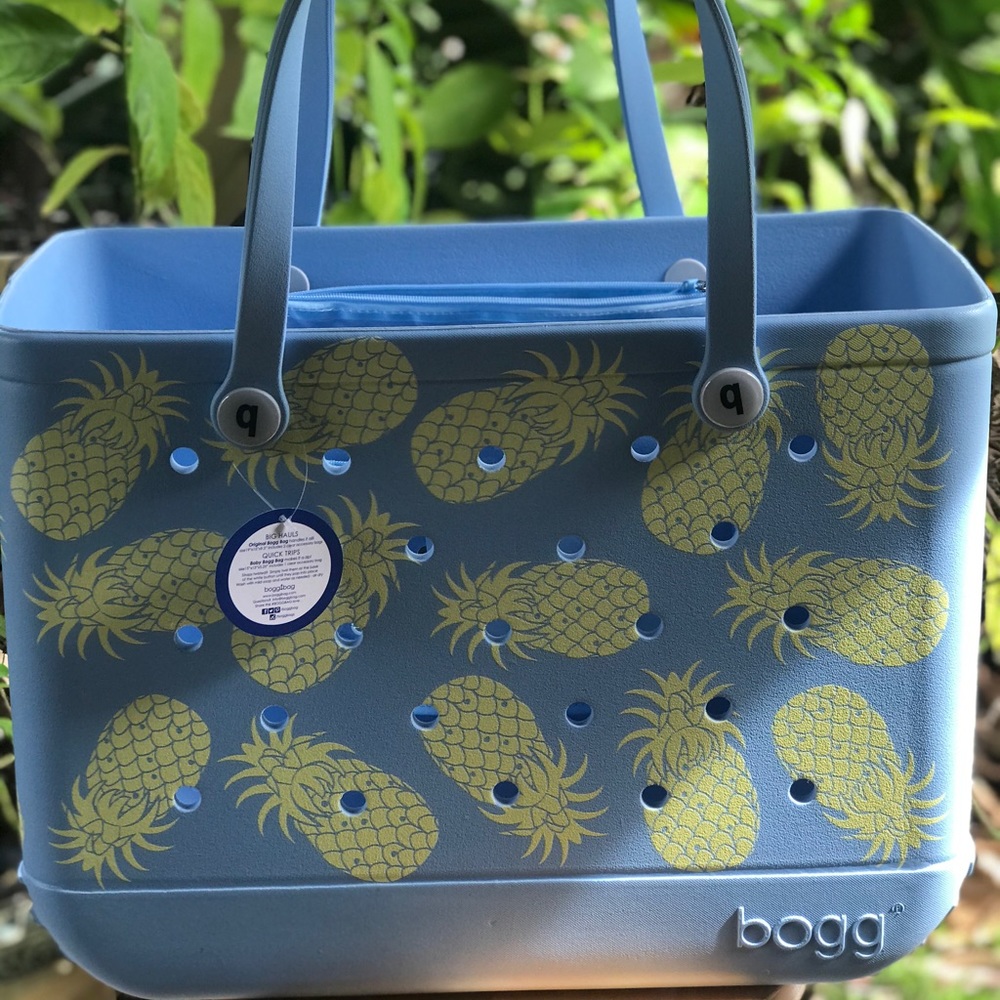Large Pineapple Bogg Bag RARE